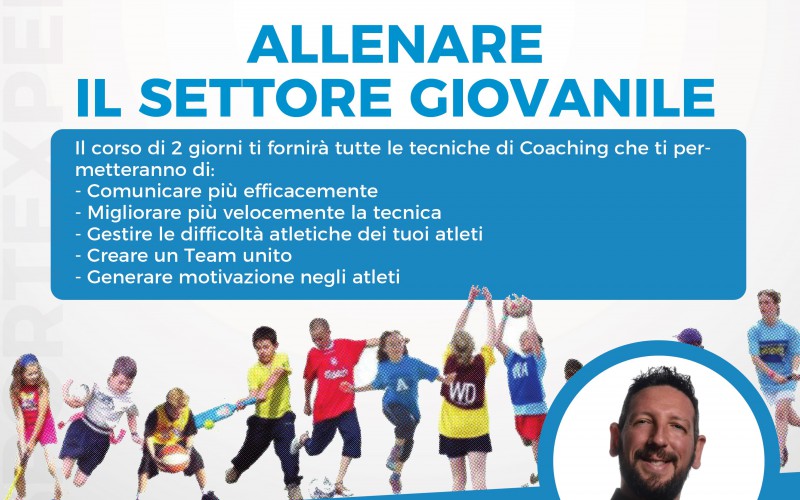 Allena il settore giovanile: formazione a Roma Sport Experience
