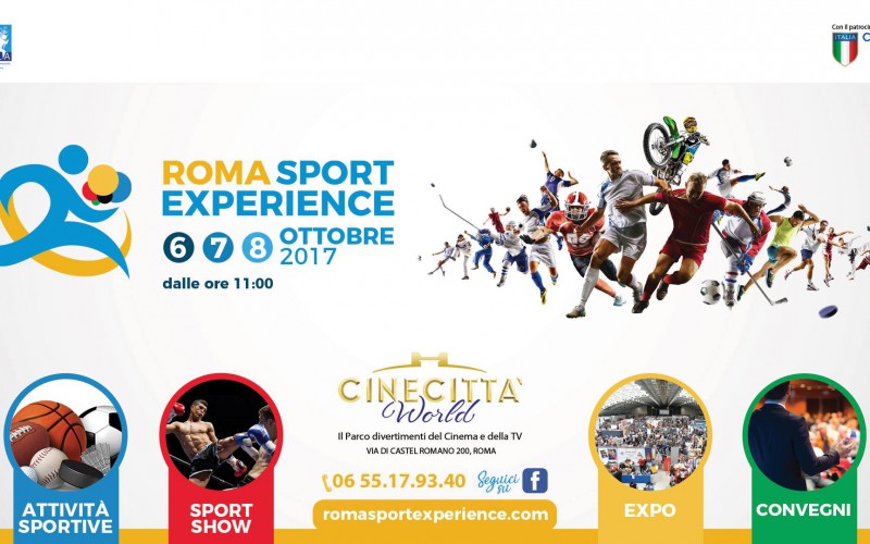 Tutto il mondo dello Sport in 3 parole: Roma Sport Experience!